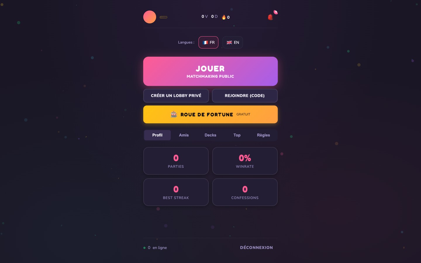 SecretBombParty : Jeu multijoueur en direct